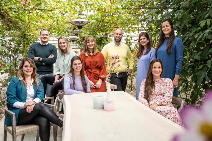 Een promotiefoto voor op kantoor