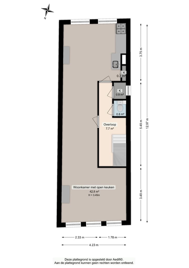 Foto 49 van Gedempte Zuiderdiep 50-A