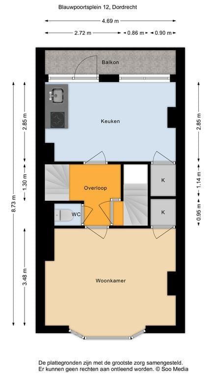 Foto 32 van Blauwpoortsplein 12