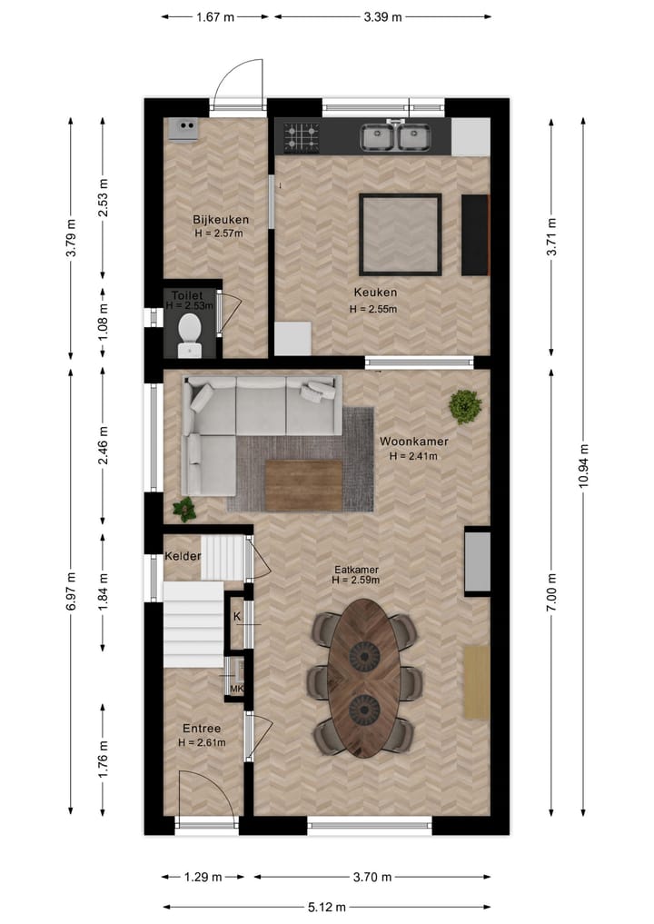 Photo 48 of Benedenkerkstraat 32-B