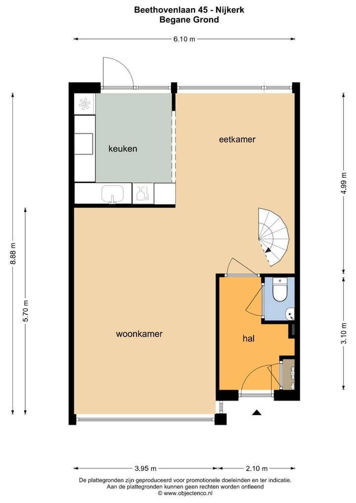 Foto 10 van Beethovenlaan 45