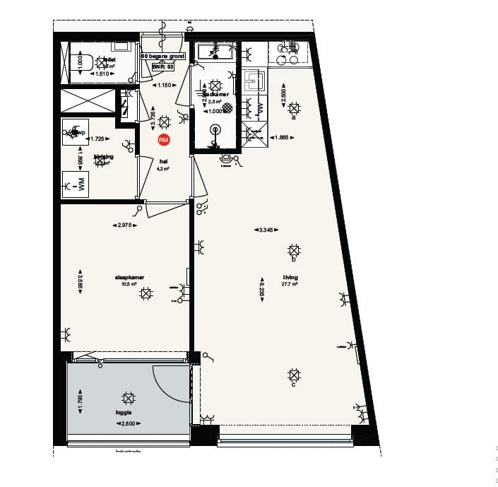 Foto 2 van Appartement (Bouwnr. 3)