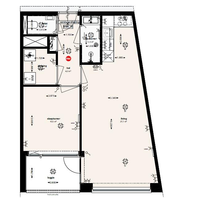 Foto 3 van Appartement (Bouwnr. 20)