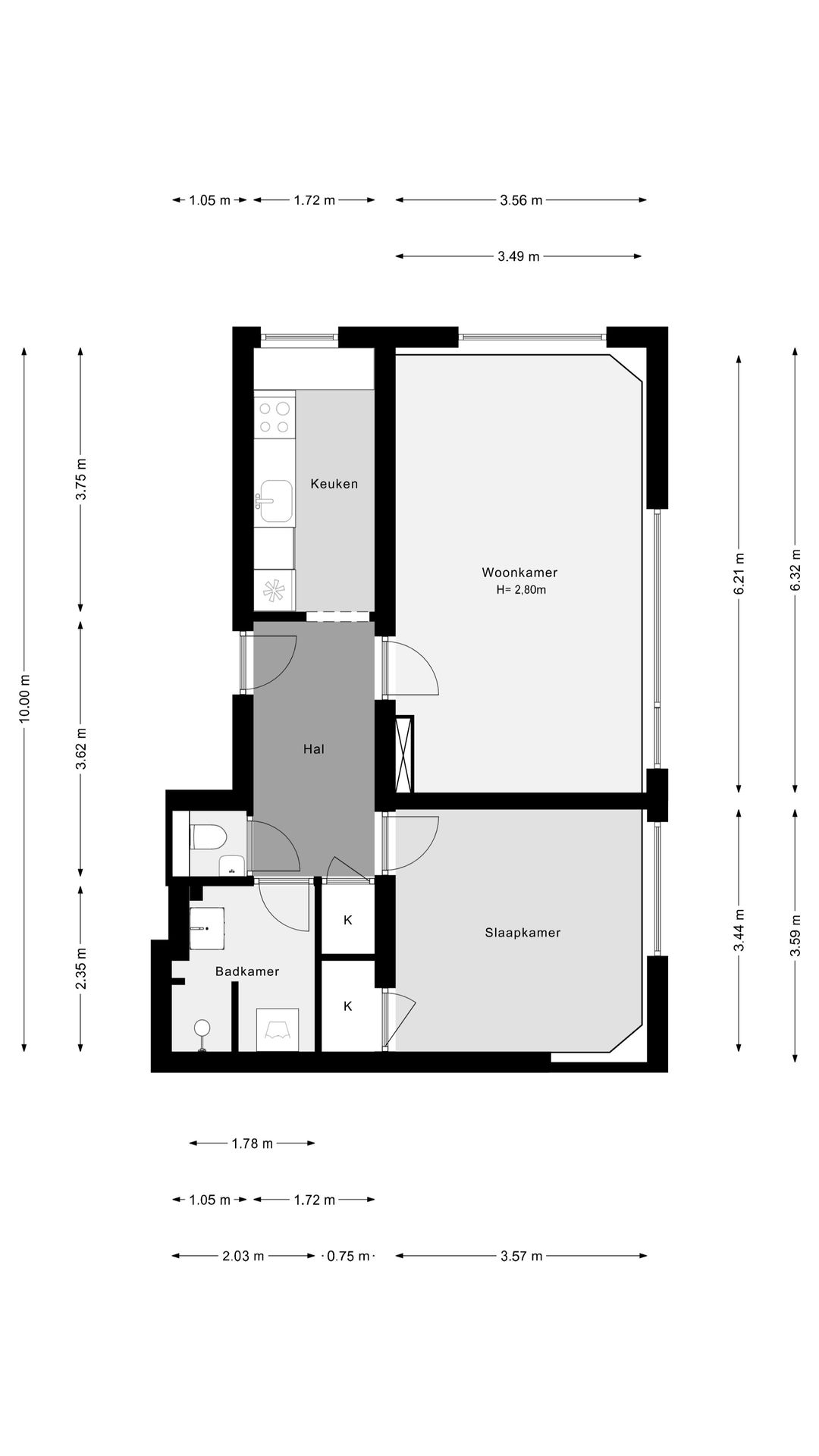 Foto 22 van Admiraal de Ruyterweg 32-B