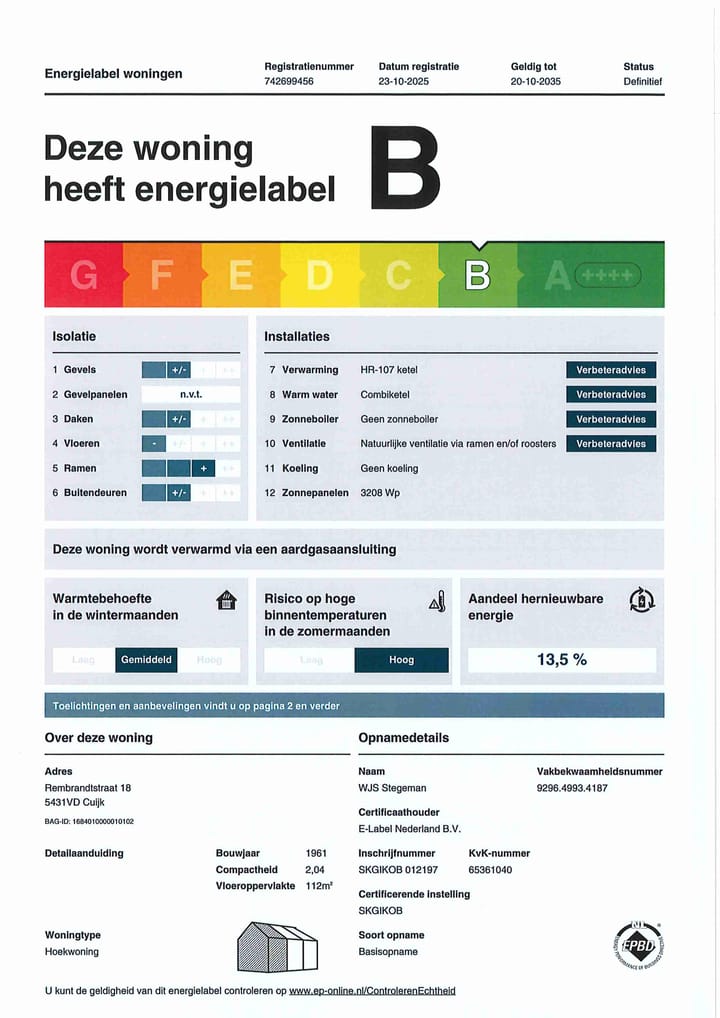 Foto 14 van Rembrandtstraat 18