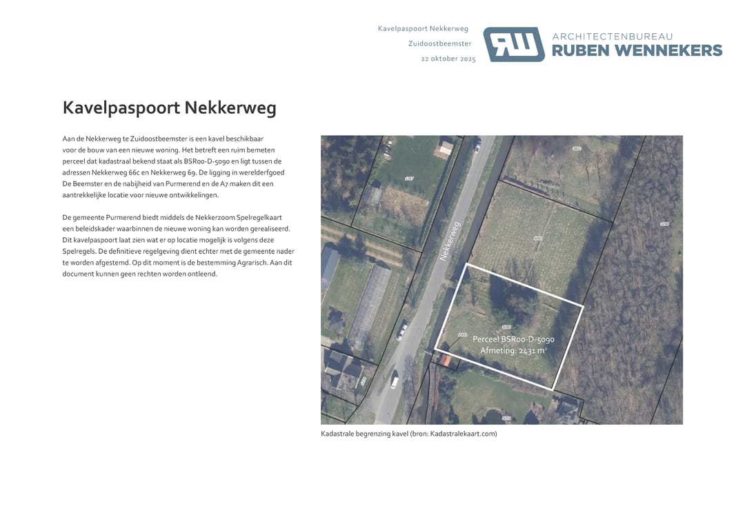 Foto 7 van Nekkerweg perceel 5090 kavel 2