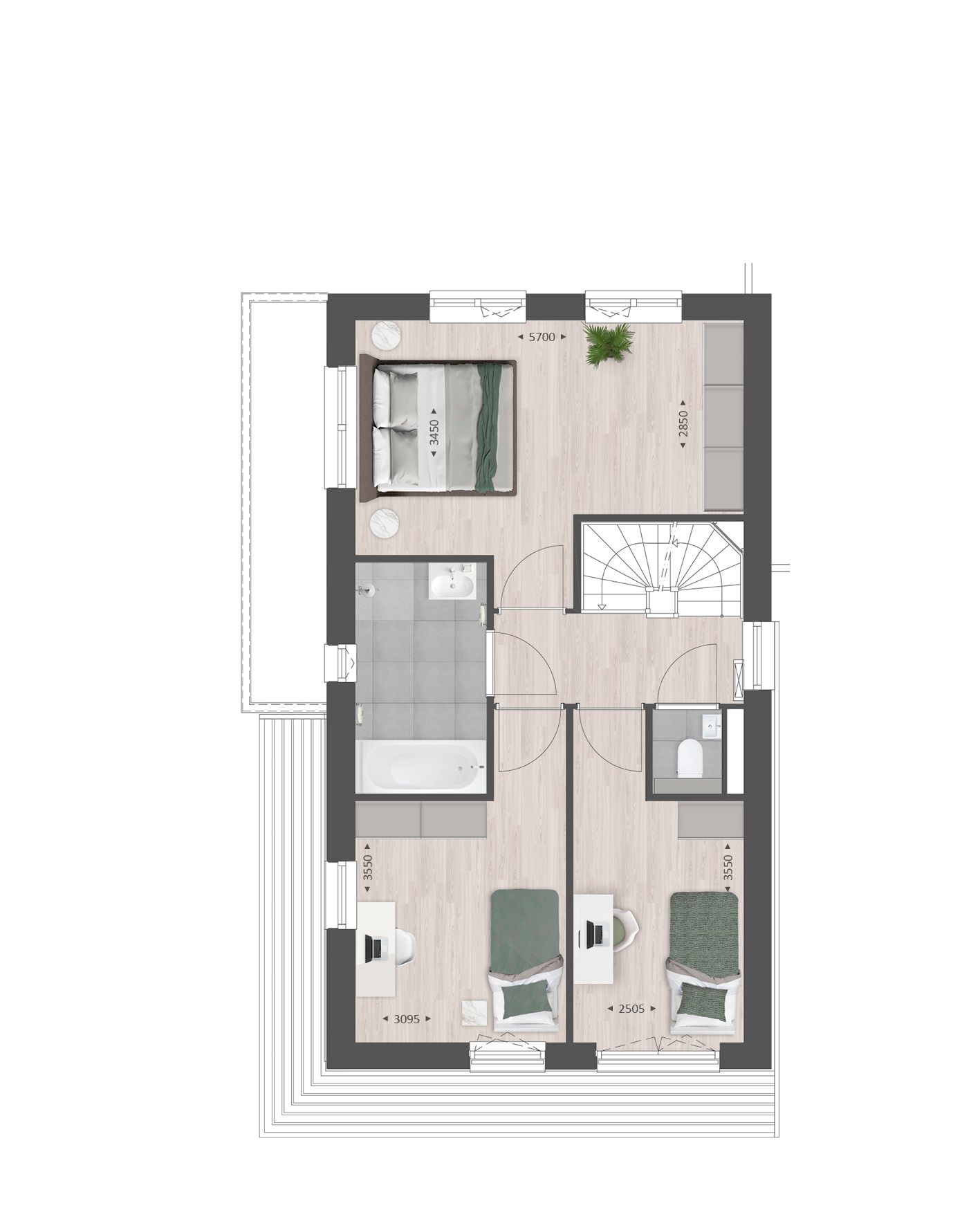 Foto 20 van 101 | Vrijstaand | Gehucht Zuid Fase 1 (Bouwnr. 101)