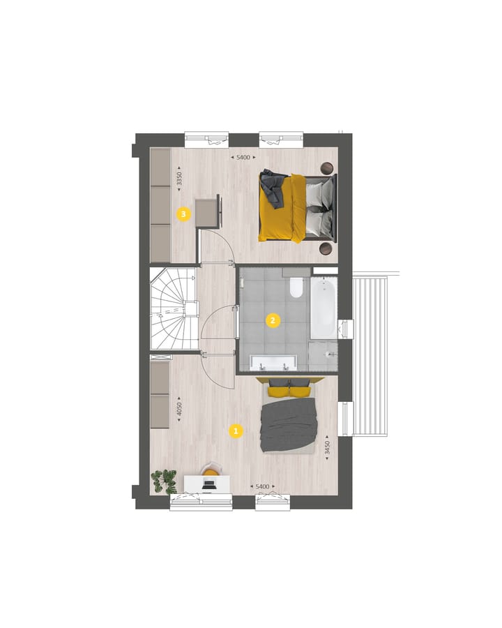Foto 12 van 107 | Tweekapper | Gehucht Zuid Fase 1 (Bouwnr. 107)