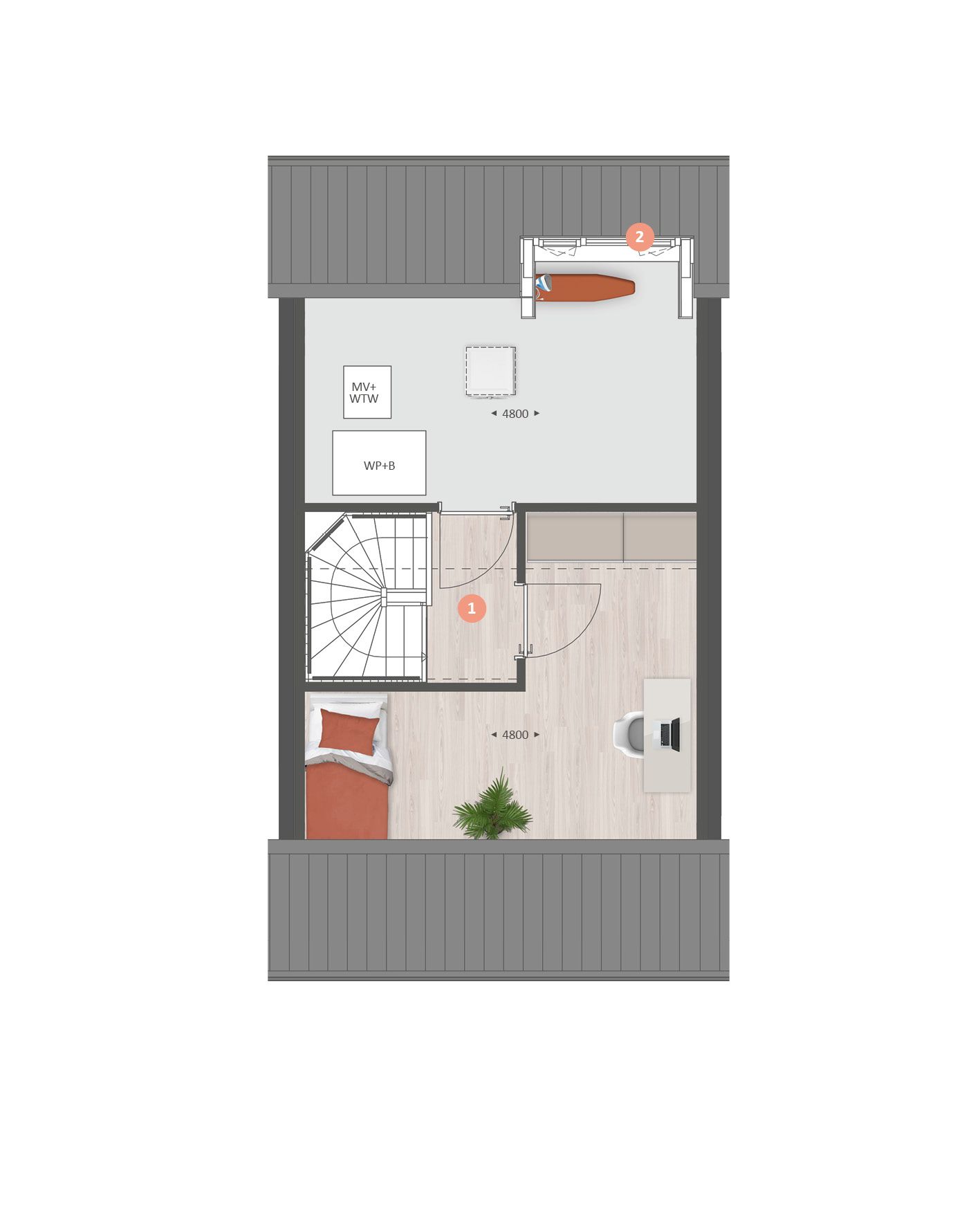 Foto 20 van 128 | Tussenwoning | Gehucht Zuid Fase 1 (Bouwnr. 128)