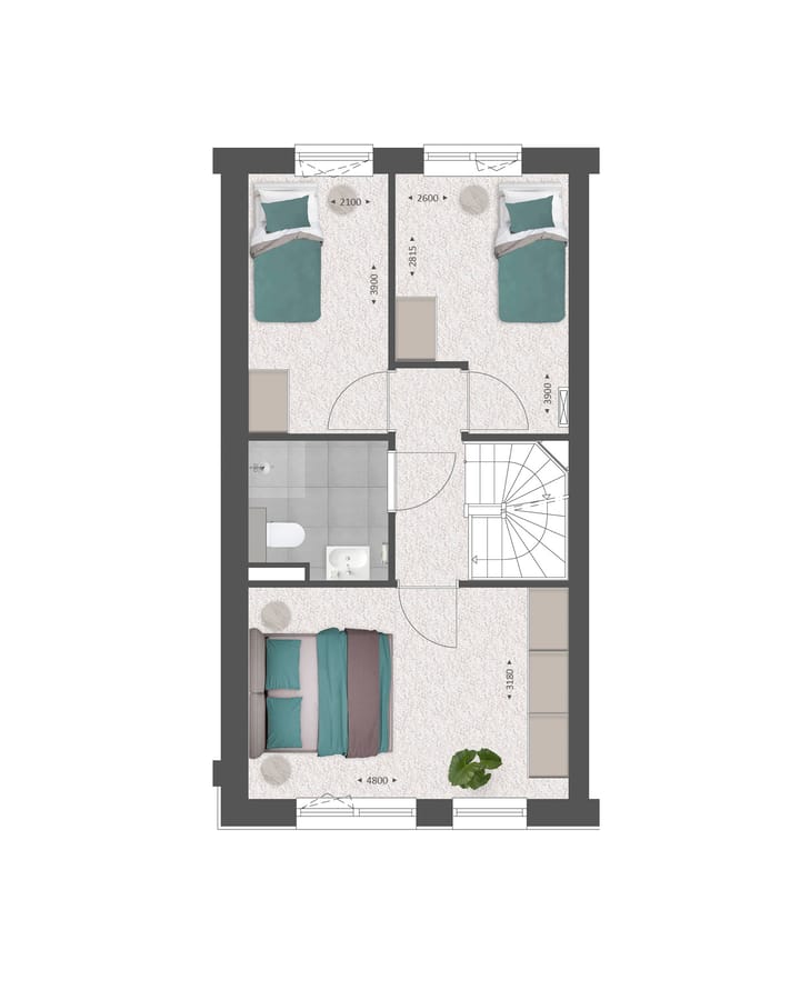 Foto 17 van 104 | Tussenwoning | Gehucht Zuid Fase 1 (Bouwnr. 104)