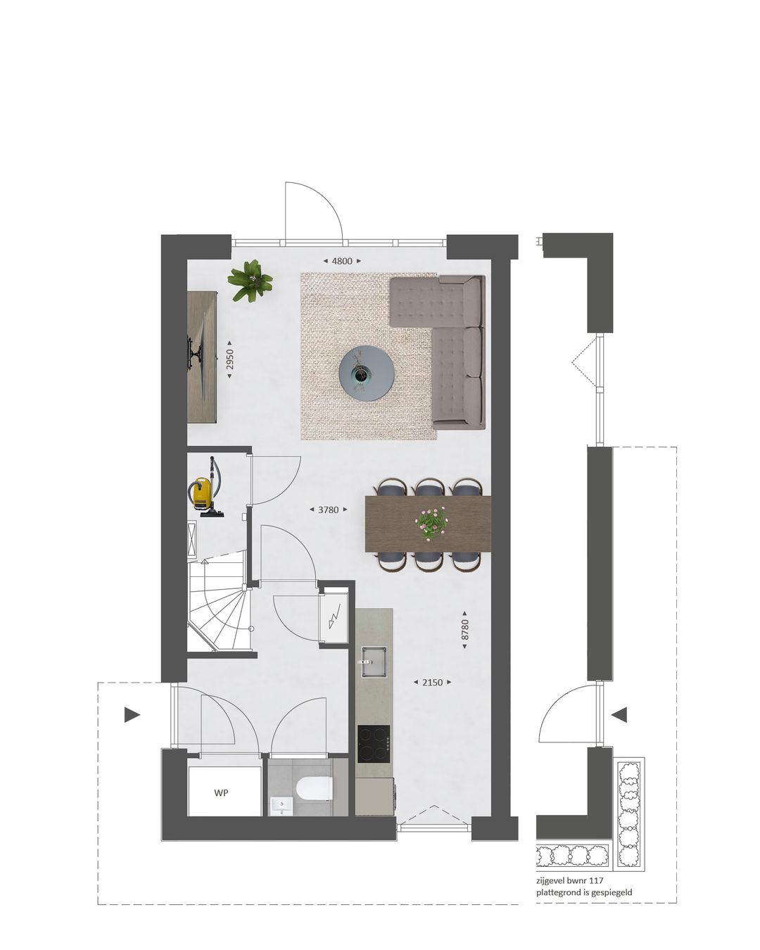 Foto 2 van 117 | Hoekwoning | Gehucht Zuid Fase 1 (Bouwnr. 117)