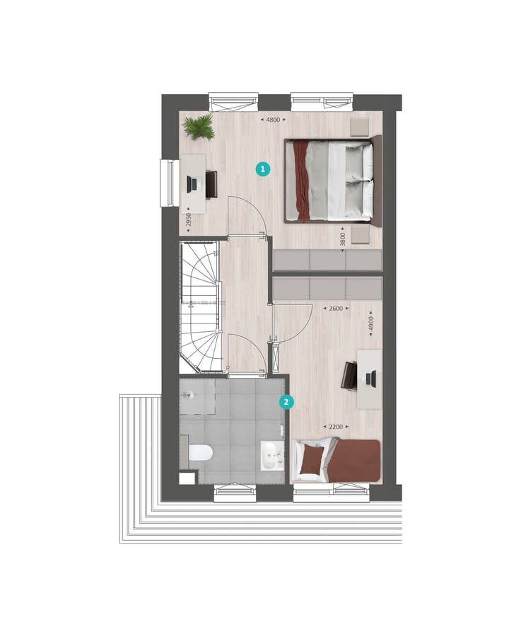 Foto 5 van 117 | Hoekwoning | Gehucht Zuid Fase 1 (Bouwnr. 117)