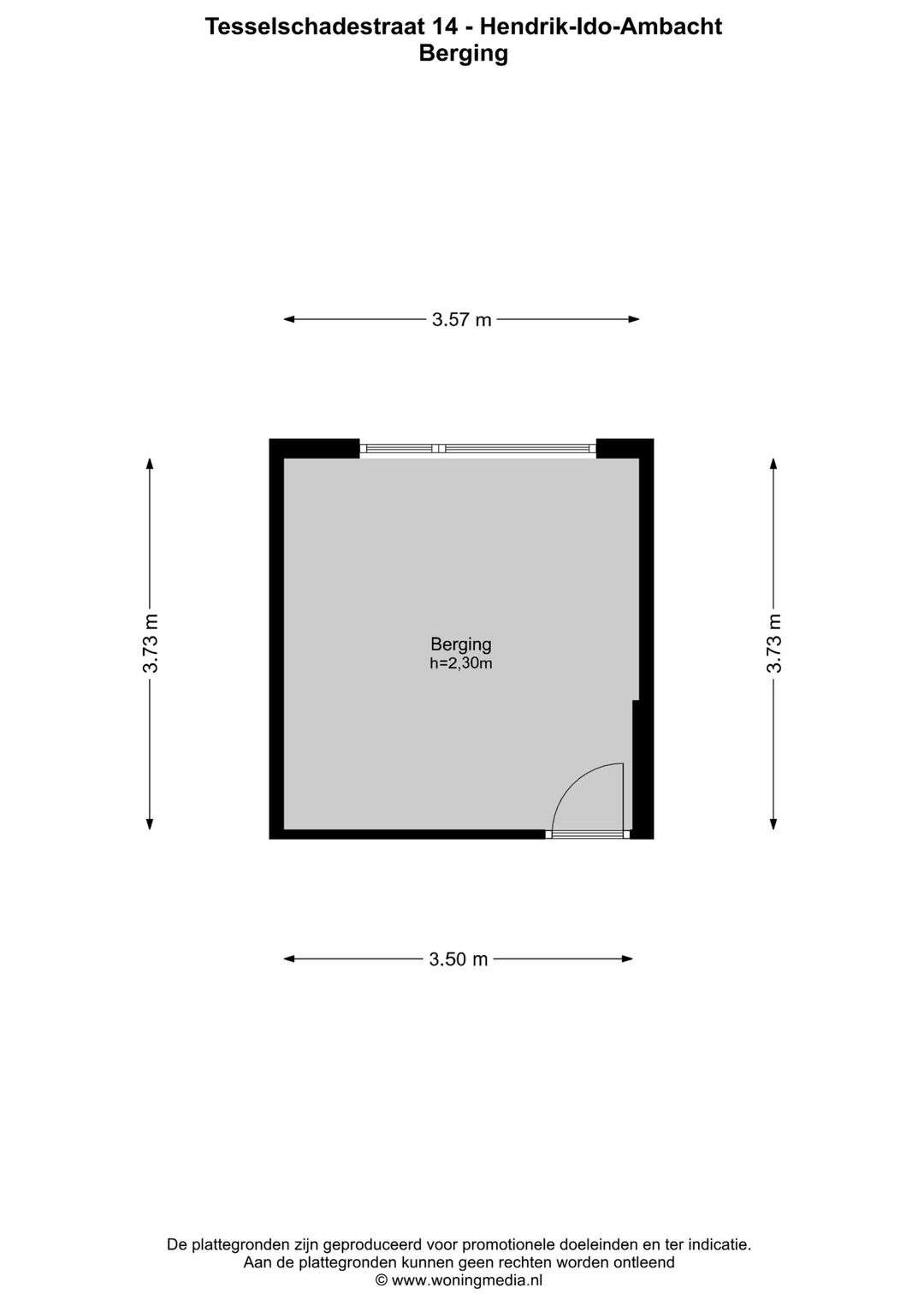 Photo 28 of Tesselschadestraat 14