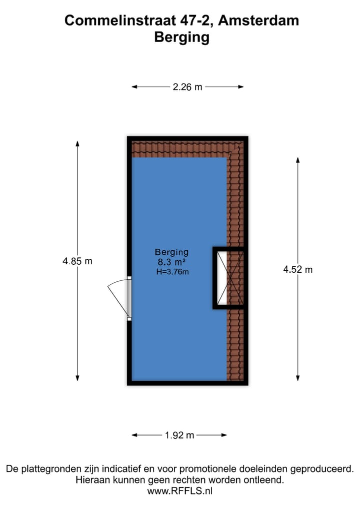 Foto 38 van Commelinstraat 47-2