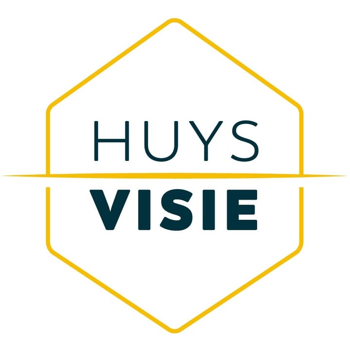 Huysvisie, makelaar anno nu. Logo