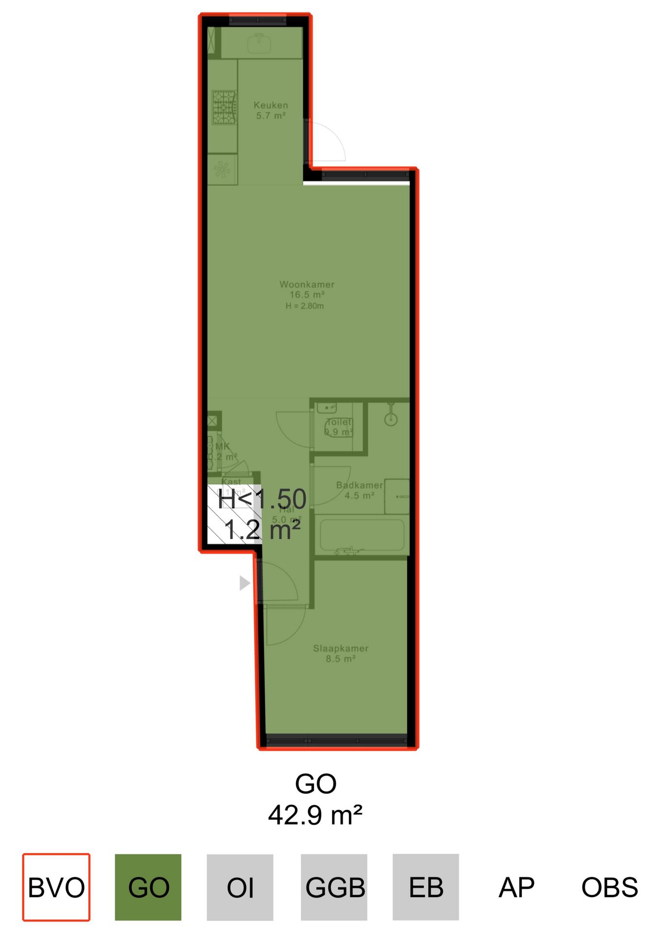 Foto 39 van Eerste Schinkelstraat 22-H