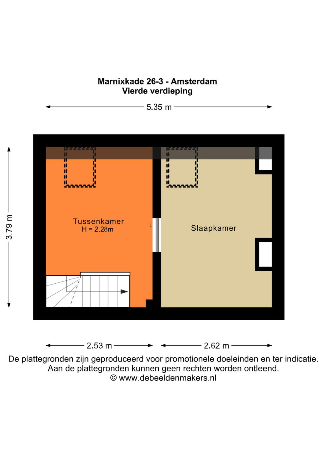 Foto 43 van Marnixkade 26-3