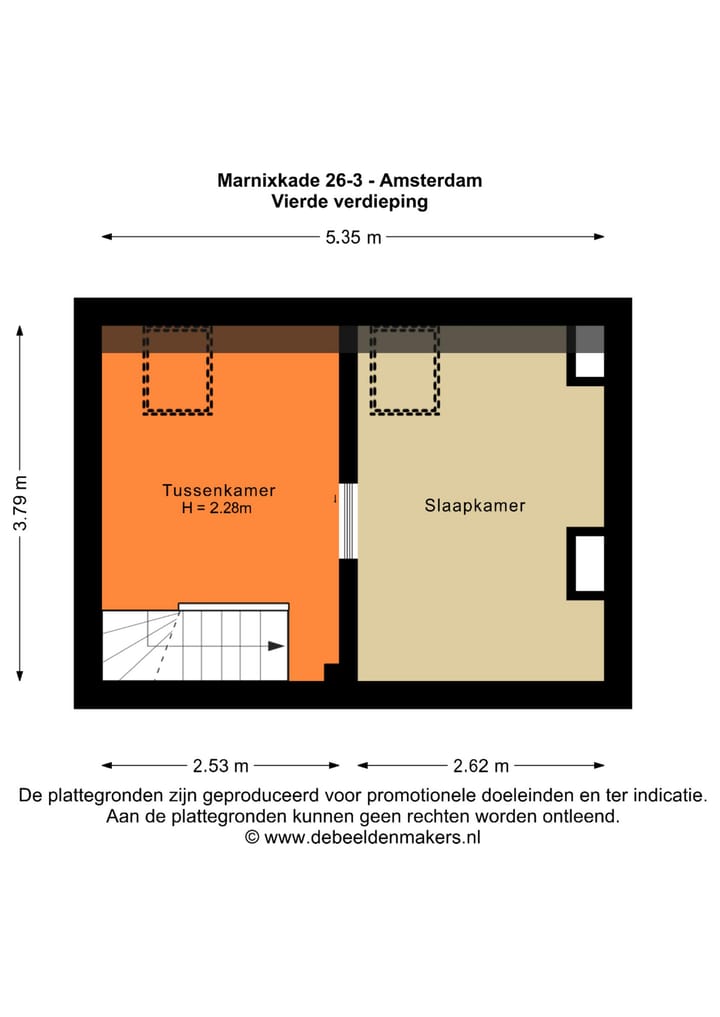 Foto 43 van Marnixkade 26-3