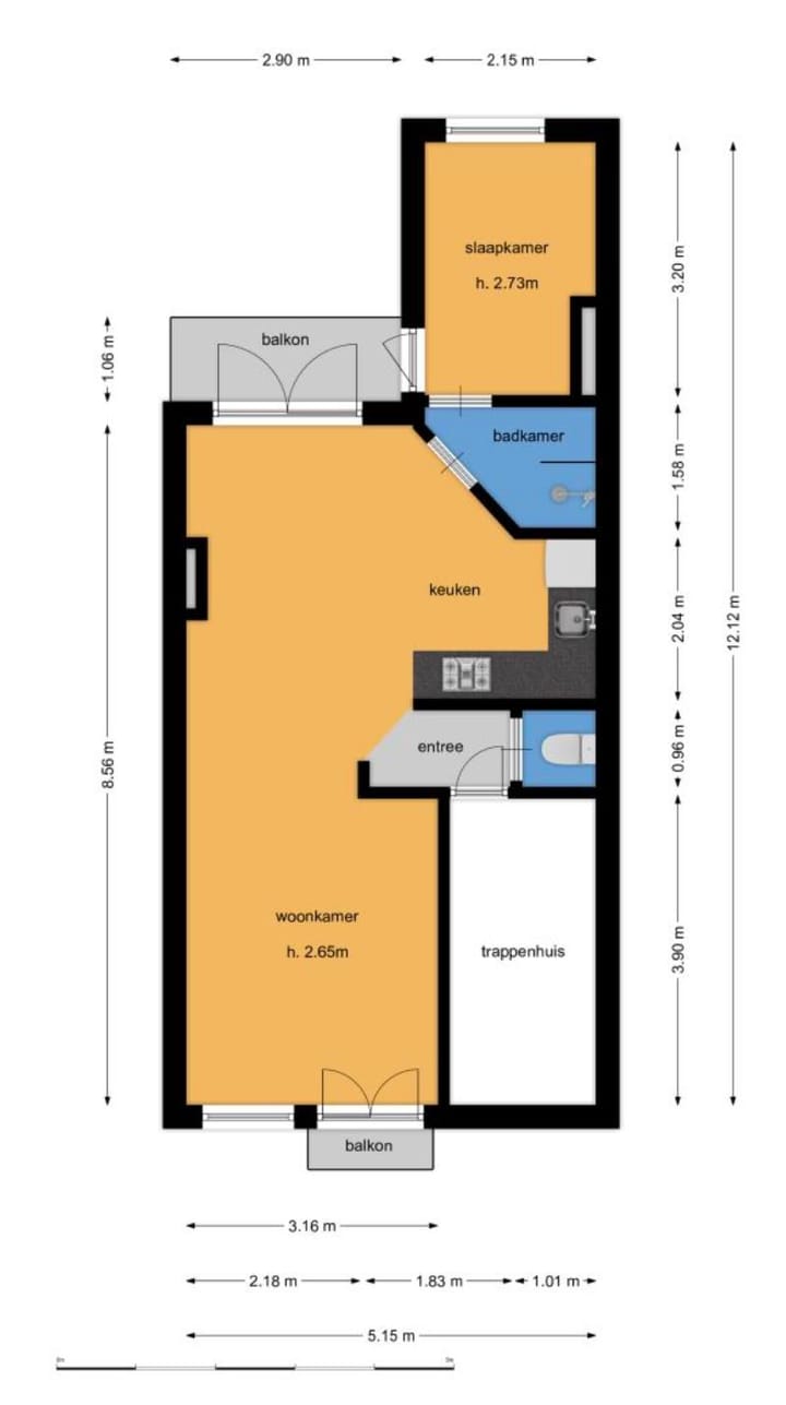 Foto 25 van Vaartstraat 22-1