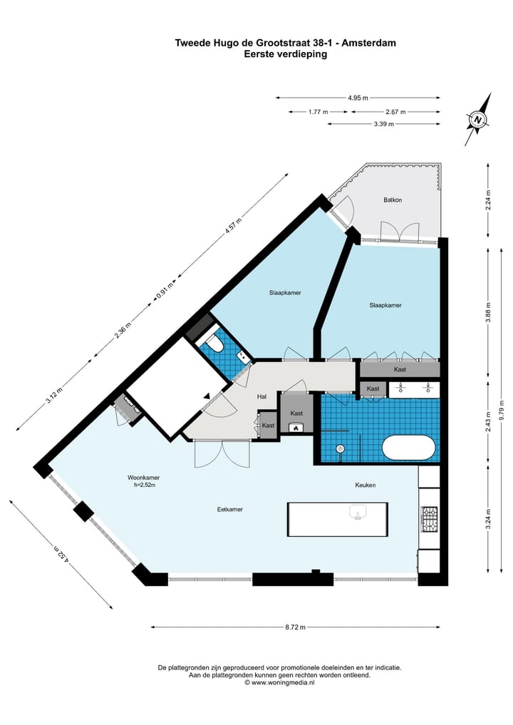 Foto 36 van Tweede Hugo de Grootstraat 38-1