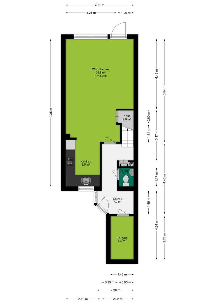 Foto 35 van Pieter de Hooghstraat 68