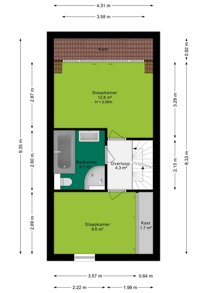 Foto 36 van Pieter de Hooghstraat 68