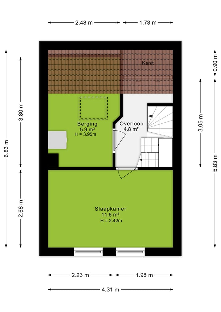 Foto 37 van Pieter de Hooghstraat 68