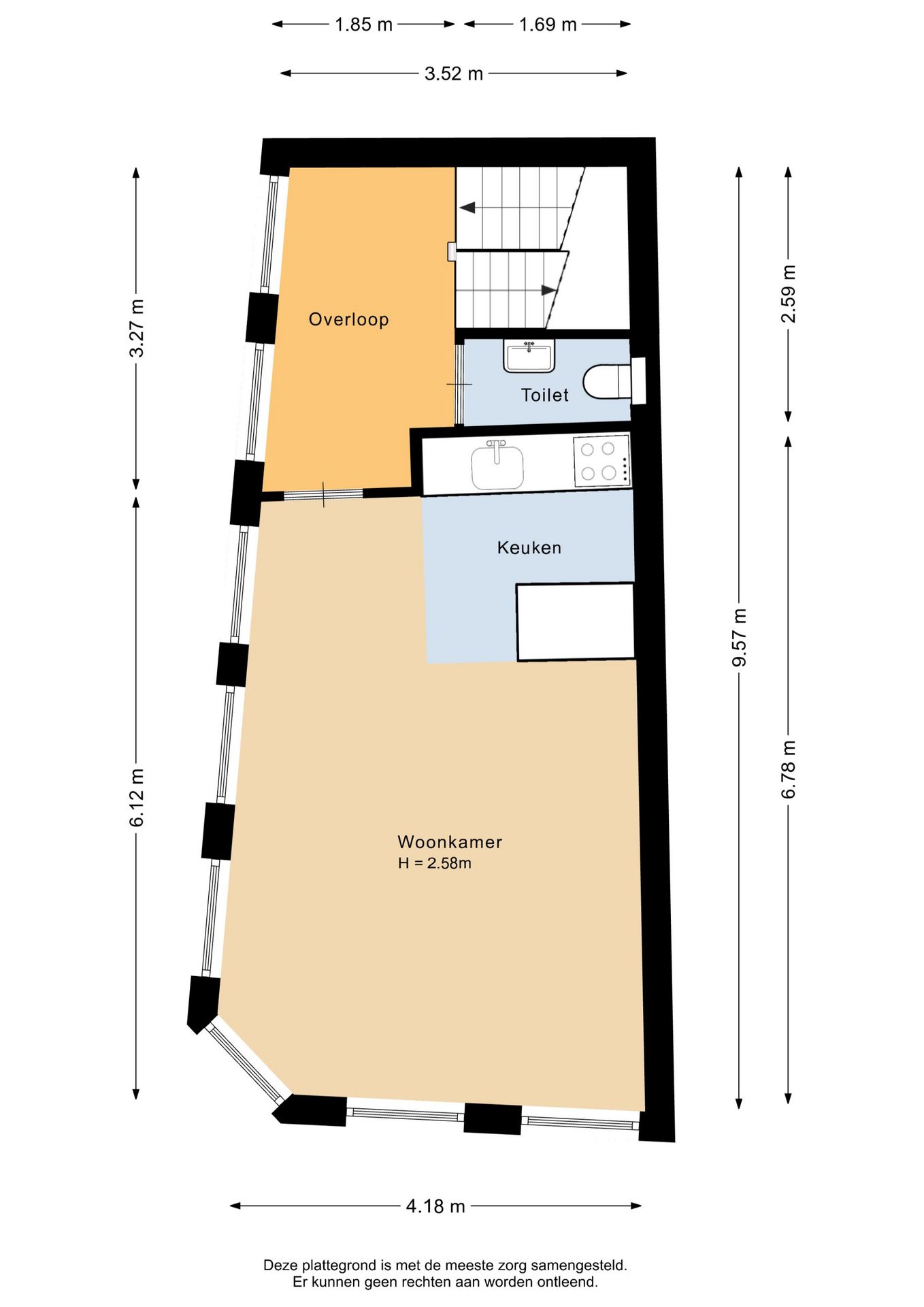 Foto 34 van Nieuwe Sluisstraat 2-A