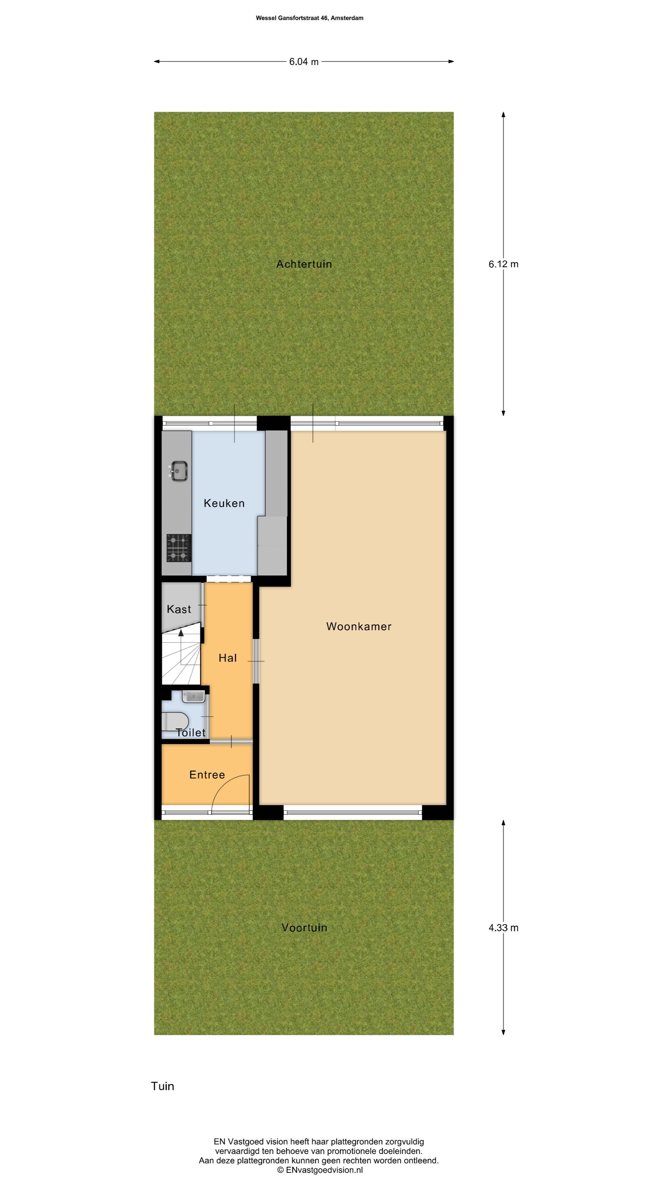 Foto 45 van Wessel Gansfortstraat 46