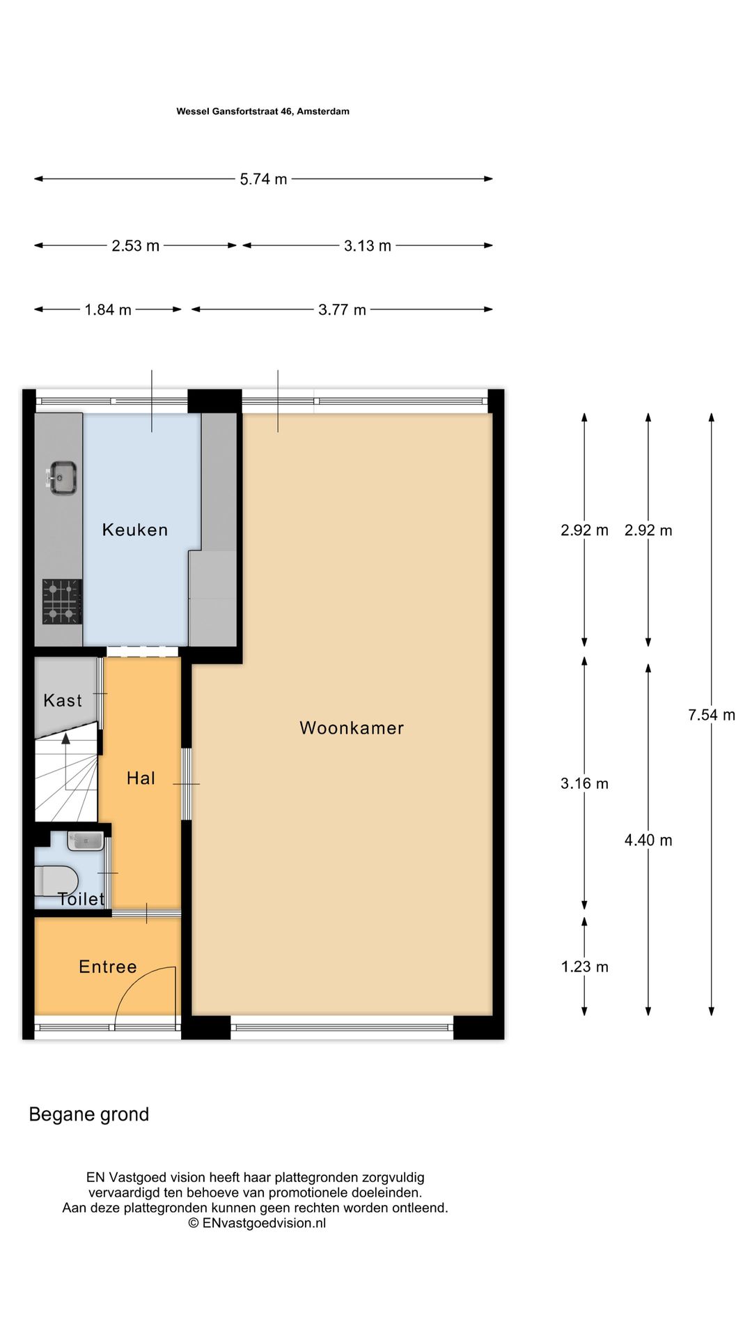 Foto 46 van Wessel Gansfortstraat 46