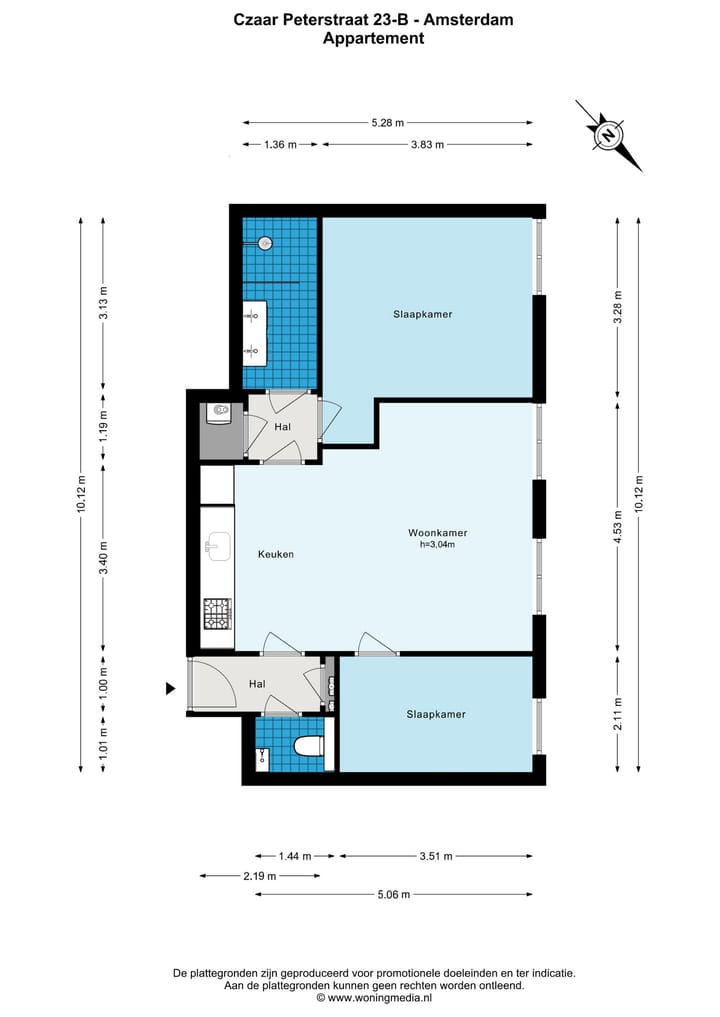 Foto 28 van Czaar Peterstraat 23-B