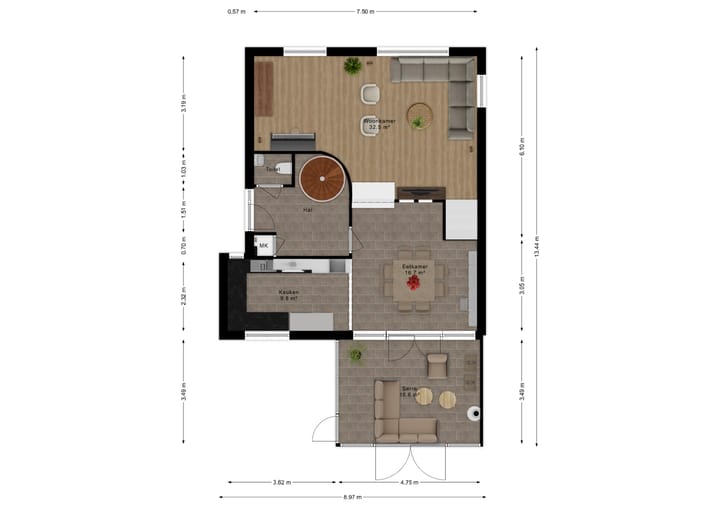 Foto 64 van Hagendorenweg 15-A