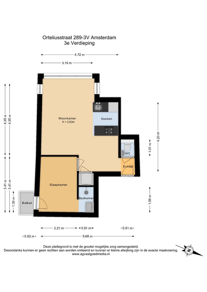 Foto 18 van Orteliusstraat 289-3V