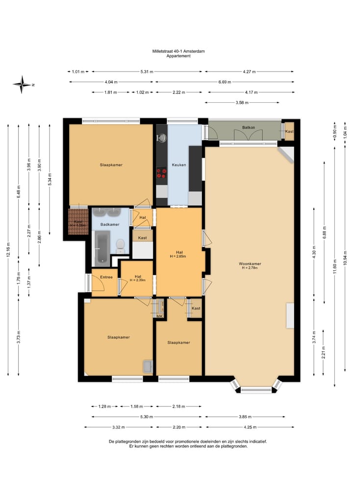 Foto 31 van Milletstraat 40-1