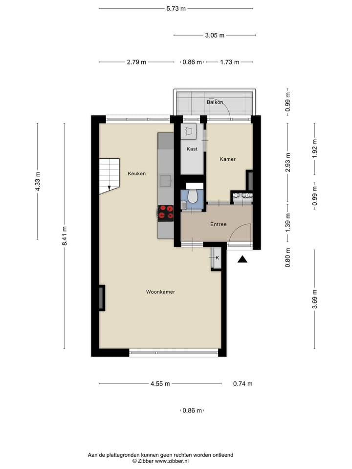 Foto 40 van Bredestraat 39-C
