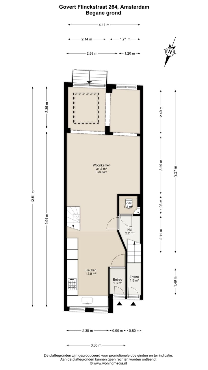 Foto 31 van Govert Flinckstraat 264-H
