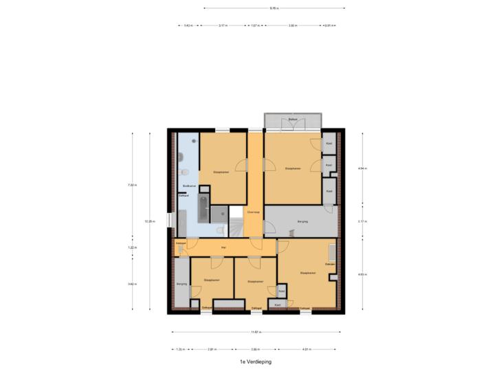 1e Verdieping
