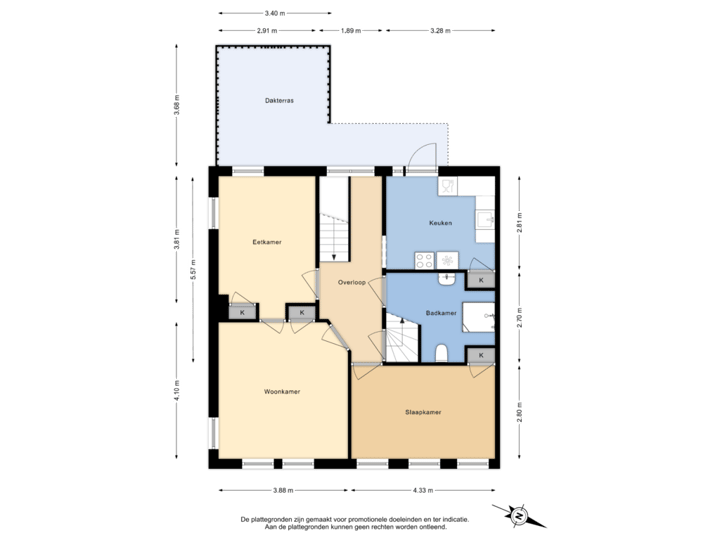1e Verdieping nr. 28A