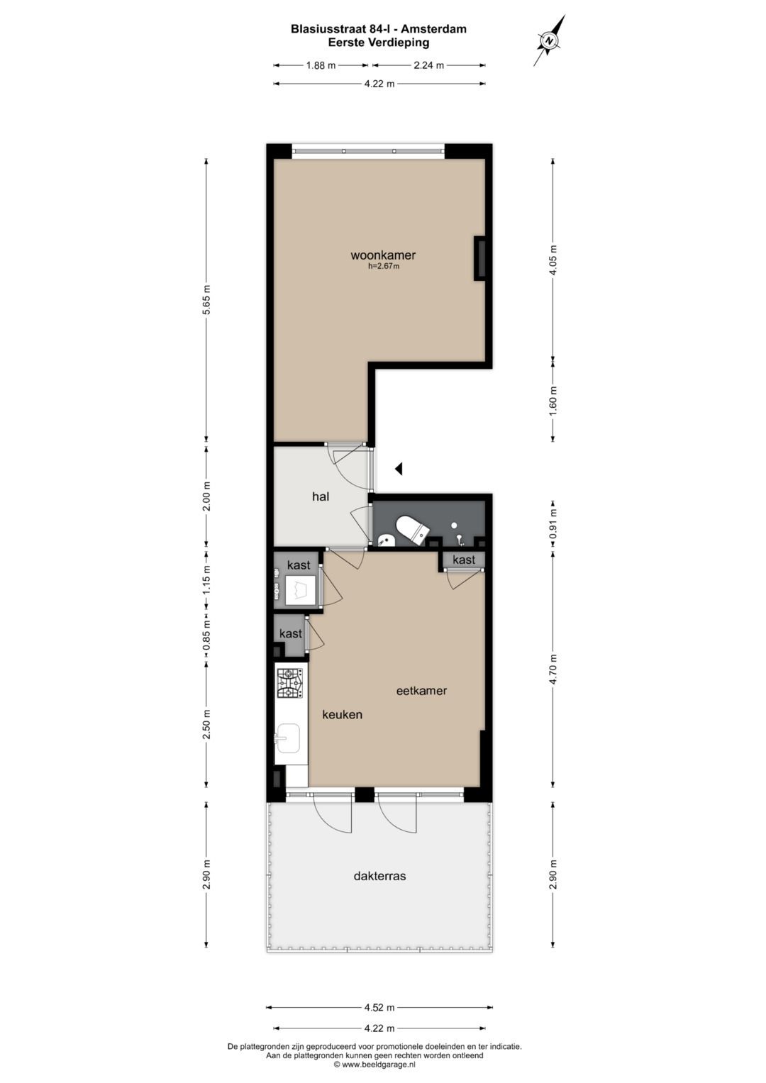 Foto 19 van Blasiusstraat 84-1