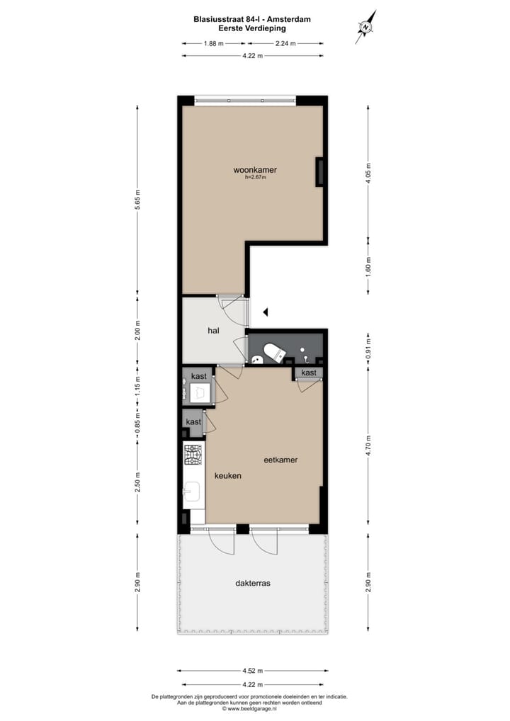 Foto 19 van Blasiusstraat 84-1