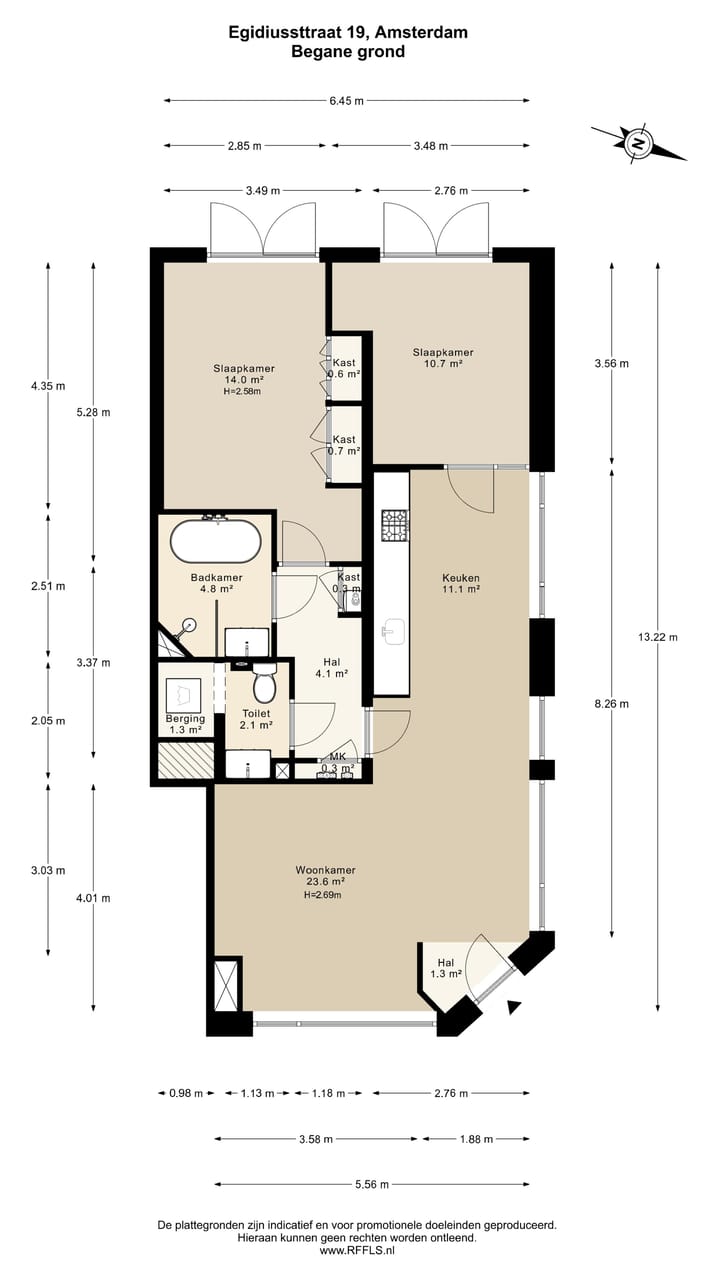 Foto 60 van Egidiusstraat 19