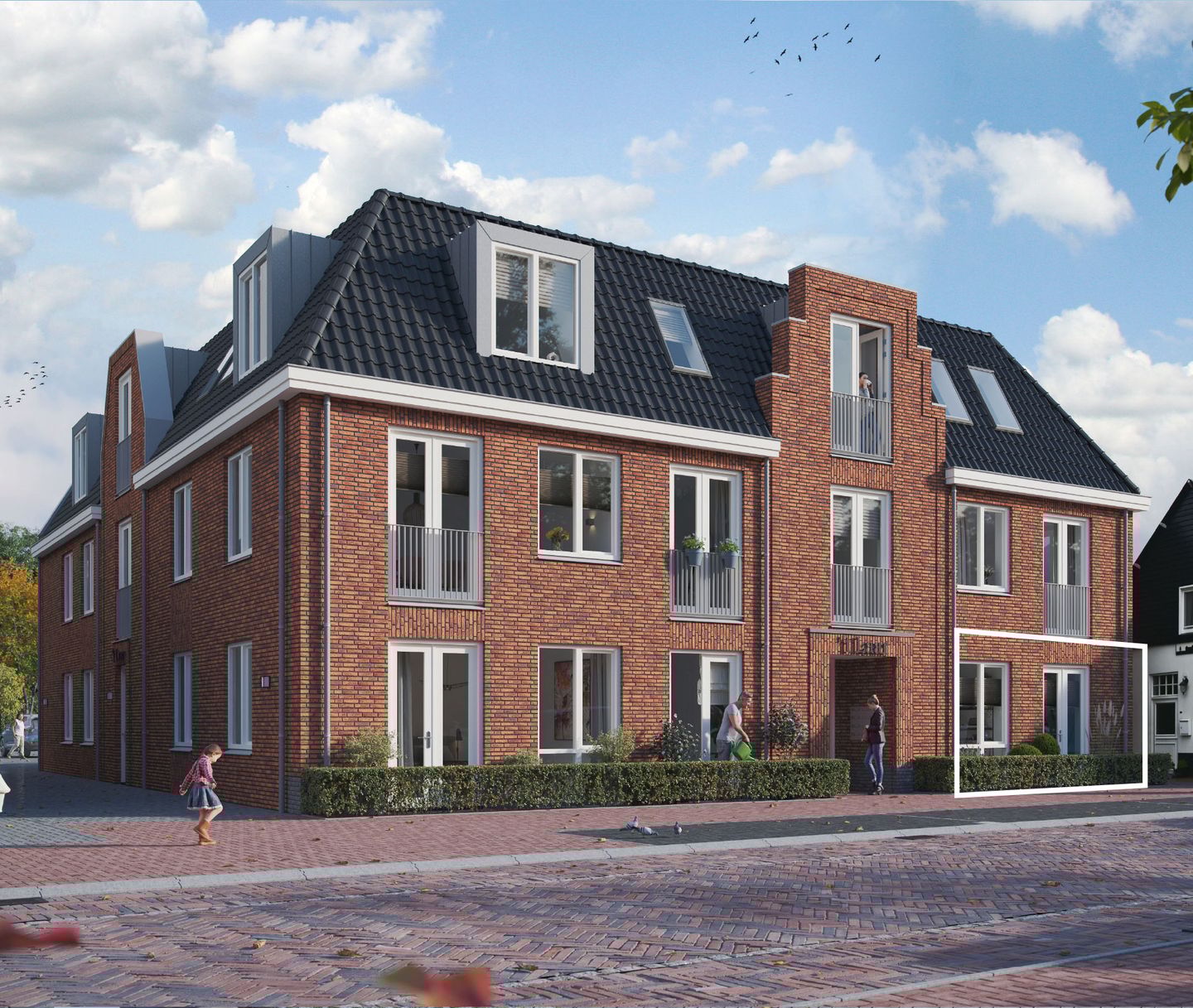 Photo 8 of 'T LAAR (15 APPARTEMENTEN) IN HEEZE