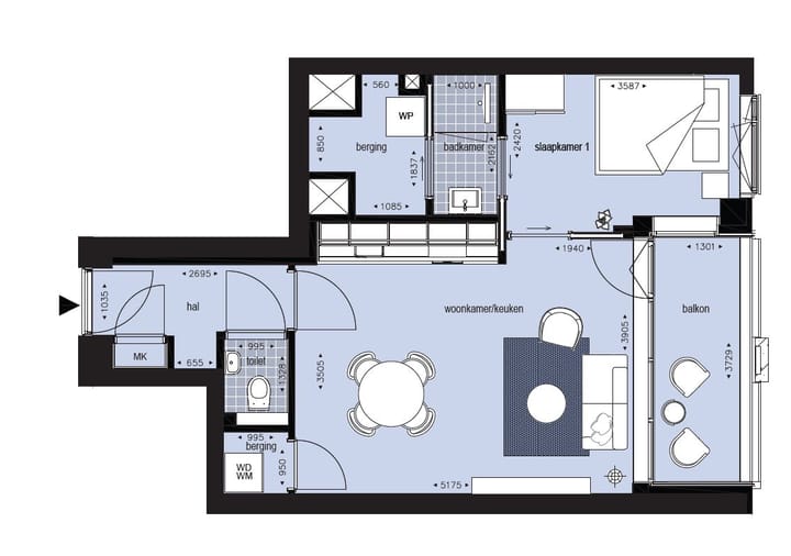 Foto 24 van Oostenburgermiddenstraat 397
