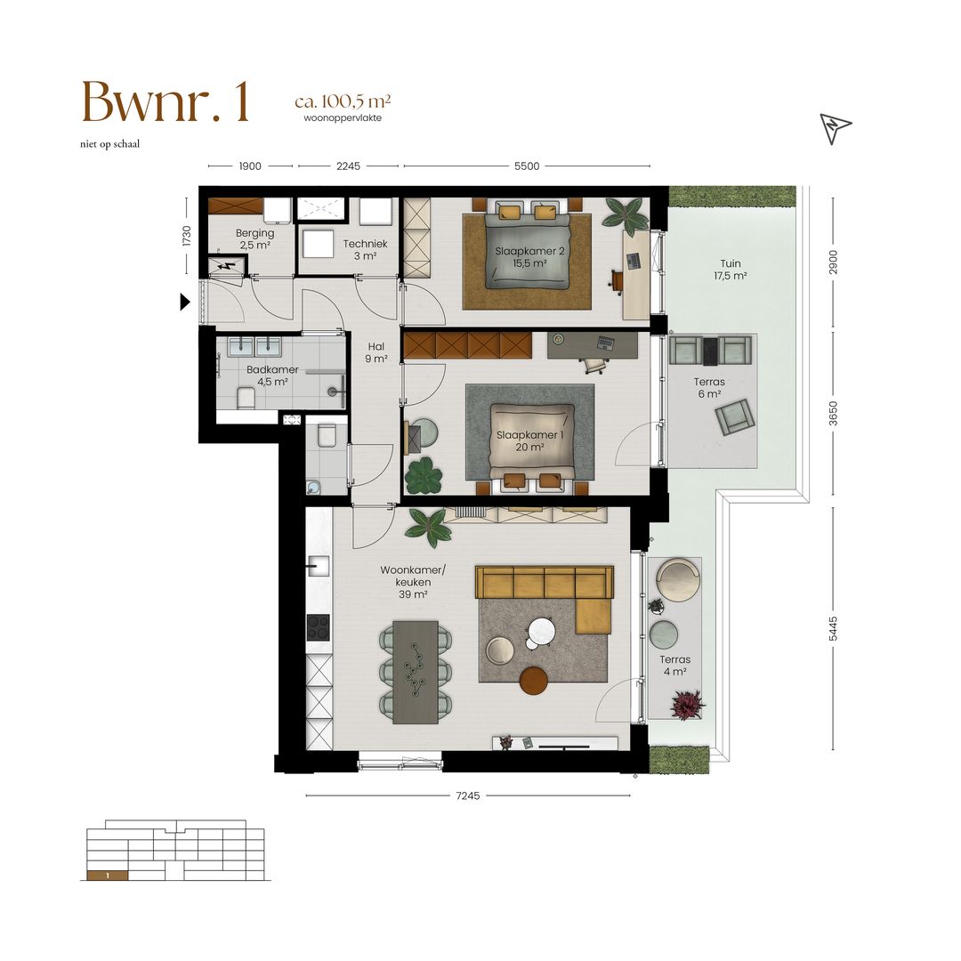 Foto 13 van Type 2 (Bouwnr. 1)