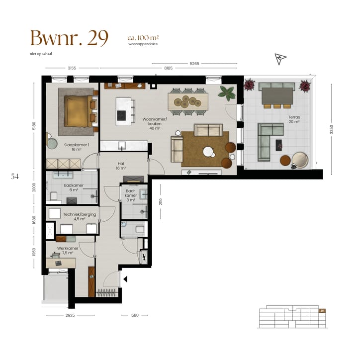 Foto 1 van Type 2 (Bouwnr. 29)