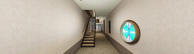 Centrale hal begane grond