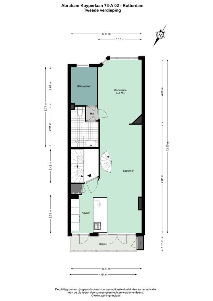 Foto 26 van Abraham Kuyperlaan 73-A02