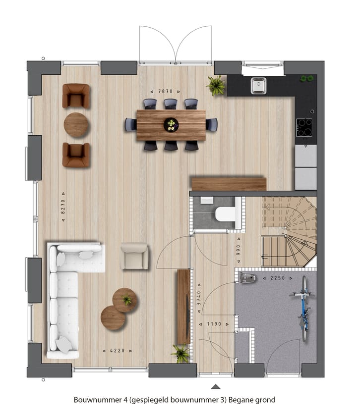 Photo 2 of Twee-onder-één-kap Schuurwoning (Bouwnr. 3)