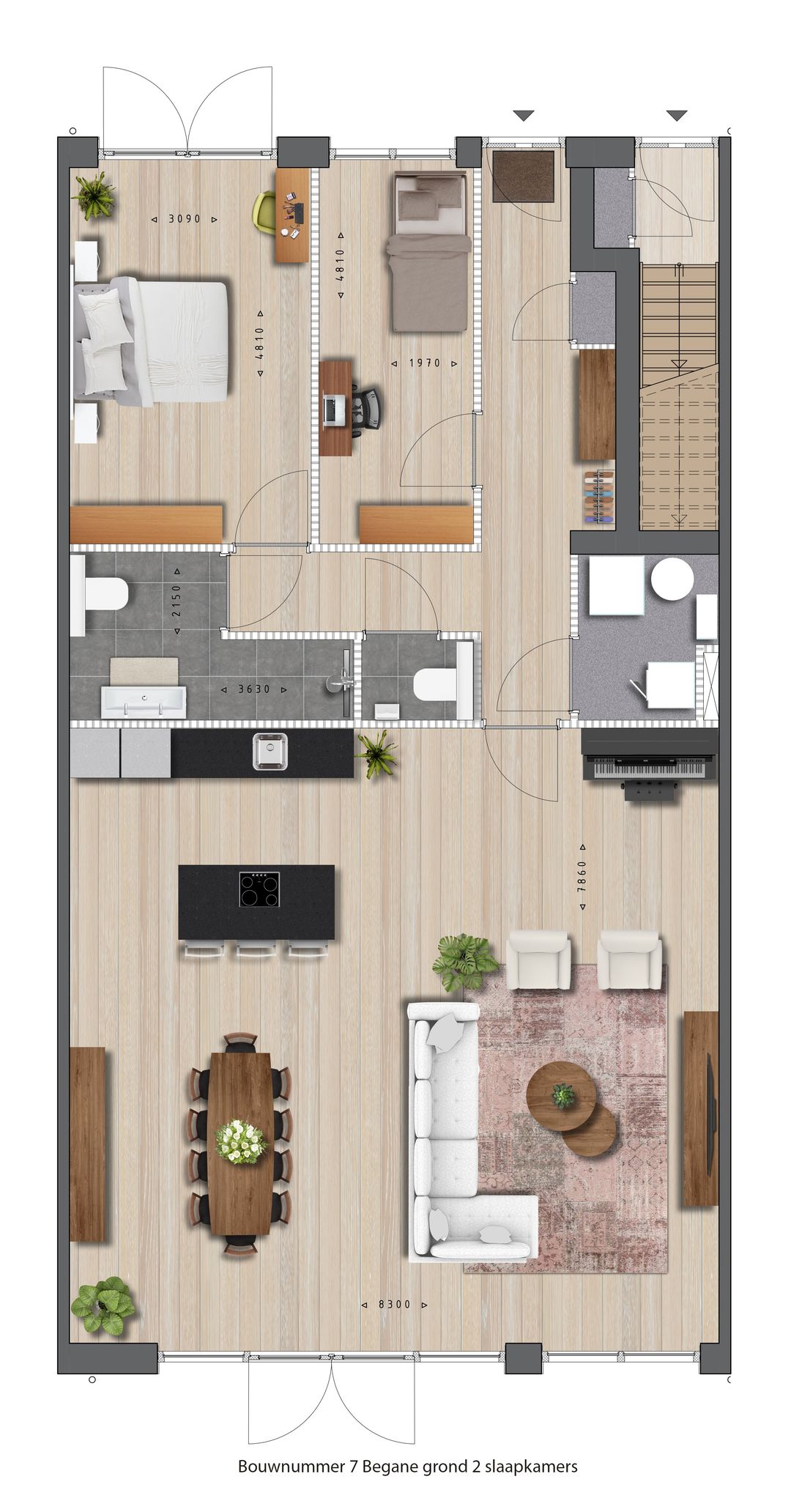 Foto 2 van Appartementen op het groene erf (Bouwnr. 7)