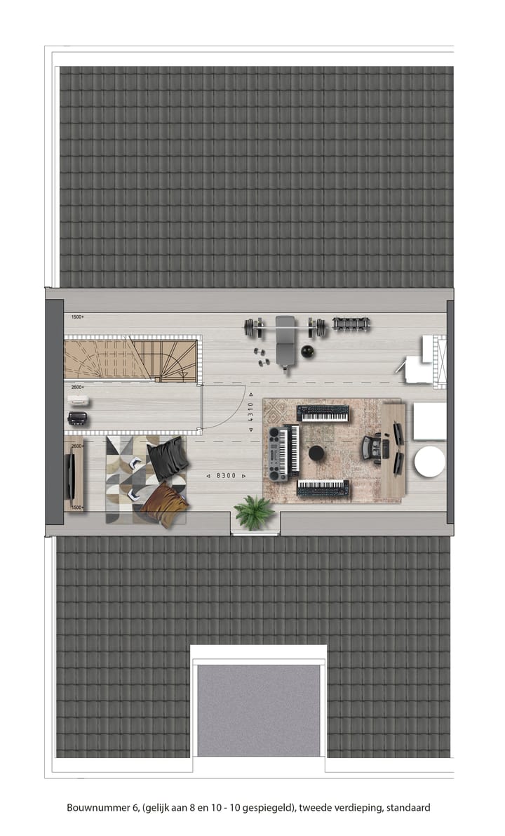 Foto 2 van Maisonnettes op het groene erf (Bouwnr. 6)